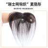 Flequillo para Peluca, Completamente Tejido a Mano para Cubrir la Línea del Cabello, Ligero e Invisible, Parte Superior Esponjosa, Cabello Real, Flequillo de Lanugo, Piezas de Peluca al por Mayor