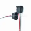 Conector hembra de hebilla ovalada Tipo-C/LN-03 con cable de salida de 2P para entrada de alimentación de equipo montado en panel