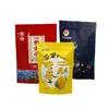 Saco de embalagem à prova de umidade para nozes, oito lados, autovedante, autoportante, para lanches, folha de alumínio, saco a vácuo para alimentos, frutas e vegetais