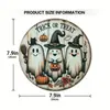 Mais Vendido na Amazon Crânio Fantasma Teia de Aranha Acrílico Decoração de Casa Pingente Impressão