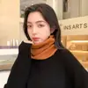 Mascarilla de Oreja Tejida Estilo Coreano Invierno Nuevo Estilo, Protector de Cuello Cálido, Mascarilla a Prueba de Viento para Ciclismo Unisex