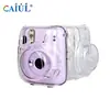 Adecuado para Polaroid Instax Mini11 Estuche de Almacenamiento Transparente Estuche Protector de Cristal para Cámara Estuche Protector Inalámbrico