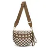 Bolso de hombro cruzado para mujer europeo y americano, moderno y versátil, hecho de tela Oxford, gran capacidad, forma de concha, ligero, impermeable, bolso cruzado deportivo