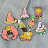 Taobao venta caliente Popular europeo y americano Paida estrella divertido feliz pin de broche en stock al por mayor