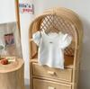 Roupas de Terno Estilo Coreano Verão 2024 Novas Calças para Bebê Menino de 1-3 Anos Conjunto de Duas Peças 100% Algodão Seção Fina Tipo A Roupas de Passeio