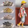Sandálias Fechadas de Verão Novas para Crianças 2026, Color Blocking da Moda, Unissex, Fecho de Velcro, Anti-Chute, Vazadas, Sapatos para Esportes ao Ar Livre