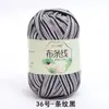 Línea de hilo de tela al por mayor de fábrica Hyun-A con gancho hecho a mano material DIY bolsa línea de tela de color al por mayor en stock