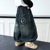 Jeans Holgados para Niños de Primavera y Otoño Estilo Coreano Pantalones Harem Modernos Geniales para Niños Pantalones Elegantes para Bebé Comercio Exterior