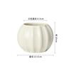 Lavabo de cerámica con forma de calabaza de imitación, decoración, adornos, jarrón de simulación creativa, vestido festivo, rico salón, inauguración de la casa, Año Nuevo