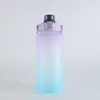 Fabricante Spot Más Vendido Sudeste Asiático Portátil para Celular Más Vendido Tetera Gradiente Taza de Agua Tetera de Agua de Gran Capacidad 2L