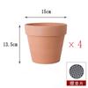 Vaso de Barro Vermelho Vaso de Terracota Vermelha para Suculentas Vaso de Flores Extra Grande Cerâmica Cerâmica Grossa Pothos Terracota Plantio Vaso para Cultivo de Vegetais Flores