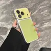 Funda de Brillo Degradado de Alta Apariencia con Ventana Grande para iPhone 17 Pro Max, Funda para Teléfono Apple 16, Cobertura Completa para 14/15