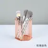 Porta-Canetas Estilo Nórdico Metal Arte em Ferro Organizador de Armazenamento Balde de Armazenamento Papelaria Balde de Armazenamento para Pincéis de Maquiagem Porta-Canetas Multifuncional