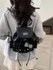 Mochila Escolar Popular Transfronteriza Estilo Dulce-Fresco Gato de Dibujos Animados para Niñas, Mochila Casual Versátil de Gran Capacidad para el Trabajo