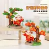 Adorno de Árbol de Dinero Dios de la Riqueza, Adorno de Caqui para la Buena Suerte, Decoración Creativa para Escritorio del Hogar, Regalo de Artesanía de Resina, Adorno Cultural y Creativo
