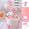 Decoração de bolo de princesa KT cat pacote de decoração KT cat mesa de sobremesa fadazinha estilo ins conjunto