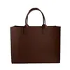 Bolsa de mano gruesa con logo personalizable impreso, bolso de mano promocional de gran capacidad, popular bolsa de fieltro para regalo