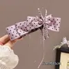 Pinza para el pelo de satén tipo banana 2026 nuevo clip mágico de giro para coleta alta, pinza para el pelo de malla elegante y exquisita estilo coreano