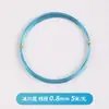 Alambre de Aluminio de Color de 2 mm para Dar Forma a Bonsáis, Tiras Especiales para Dar Forma para Manualidades Hechas a Mano, Alambre de Aluminio Suave para Jardinería