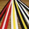 Banda Elástica Espessa Preta e Branca de Nylon Imitação Elástico de Borracha Cor Plana Dura Cintura de Calça Tira Decorativa DIY Acessórios para Casa