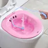 Bidé Transparente para Partes Íntimas Femininas, Bacia de Pós-Parto para Gestantes, Artefato de Limpeza para Hemorroidas, Bacia de Vaso Sanitário Sem Agachamento, Dropshipping
