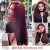 O primeiro produto caixa de presente de chá preto névoa creme para colorir cabelo feminino planta cor da moda 2024 branco sujo laranja cabelo em casa
