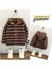 Suéter Cárdigan Cool Estilo Coreano 1572 para Niños, Sudadera Tejida Elegante, Chaqueta Nueva de Primavera para Niños