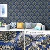 Papel tapiz de flores grandes estilo europeo autoadhesivo engrosado retro fondo de pared de dormitorio pegatina papel tapiz habitación sala de estar pared dormitorio espalda