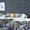 Papel de parede autoadesivo por atacado quarto casa fresco estilo pastoral dormitório renovação papel de parede fundo adesivos decorativos de parede