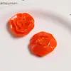 Corea del Sur Color Joker Flor Brillante Plegada Parche de Resina Accesorios Diadema DIY Pasador Cordón para el Cabello Material Mayoreo