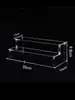 Suporte de Exibição Transparente de Acrílico Transfronteiriço Suporte de Exibição Pop Mart Suporte de Exibição de Acrílico Multi-Camada Suporte de Exibição de Escada de Acrílico