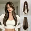 Peruca feminina nova para o topo da cabeça do AliExpress, com mechas para cobrir cabelos grisalhos, rede de seda rosa fosca, dropshipping disponível