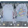 2025 Transfronteiriça Amazon Masculina Outono Novo Estampa de Corvo Cruz Coração Moda Tendência Versátil Moletom