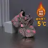 Tênis Dad para Aumentar Altura 10cm para Mulheres Estilo Novo Outono e Inverno 2025 Forrado com Lã, Espessado, Respirável, Leve, Sola Macia, Calçados Esportivos e Casuais