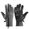 Guantes de Ciclismo de Invierno para Exteriores para Hombres, Guantes Deportivos a Prueba de Viento e Impermeables con Forro de Forro Polar, Guantes Cálidos con Pantalla Táctil para Uso Transfronterizo