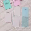 100K Mini Portátil Caderno Espiral Flip-Up Capa de PP Página Interna com Linha Horizontal Pequeno Manual Bolso Aba Livro de Calça Atacado 40 Folhas