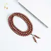 Venta directa de fábrica de pulseras de cuentas de incienso hechas a mano, pulseras de patrimonio cultural inmaterial, collares de pan de oro, anillos lisos y joyería de moda para transmisiones en vivo