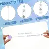 Fivela Retrátil de Contas Transfronteiriça Fácil de Puxar Fivela para Crachá de Funcionário Multicor com Clipe Traseiro Cabo de Puxar Chaveiro Anti-perda