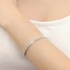Pulsera de cobre con diamantes cruzada europea y americana, nuevo éxito de ventas, viento frío, múltiples filas, diamantes completos, micro incrustaciones de circonita, joyería para mujer