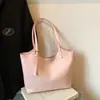 Bolsa Tote Grande Simples 2026 Moda Versátil Textura de Alta Qualidade Bolsa de Ombro Estilo Preguiçoso Exquisito Bolsa Grande