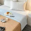 Colcha de Verão Estilo Ins, Mistura de Algodão e Elastano, Seda Gelada, Colcha para Ar Condicionado com Estampa Floral Delicada, Colcha Refrescante de Verão, Núcleo de Colcha Solteiro