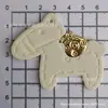 Venta Directa de Fábrica Colgante de Dibujos Animados, Colgante de Caballo Pequeño, Colgante Doble Capa de PU