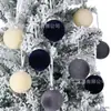 Bolas de Veludo de Alta Qualidade para Decoração de Natal, Conjunto Grande de Bolas de Natal de Veludo, Bolas de Veludo à Prova de Quebra para Pendurar na Árvore de Natal
