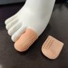 Protector de dedos de silicona transpirable para dedos del pie