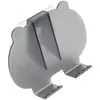 Suporte de telefone de parede, sem necessidade de furar, um gadget para maratonar séries, multifuncional e simples, adequado para colocação em paredes de quartos, cozinhas e banheiros