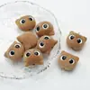 Cabeza de Gato Linda y Adorable de Ojos Grandes Cuentas Sueltas Cuentas de Búho Material Acrílico DIY Pulsera Cadena de Teléfono Cuentas