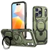 Adecuado para Carcasa Warrior Magnética para iPhone 17 Pro Max, Soporte Giratorio para Apple 16, Cubierta Protectora tipo Armadura