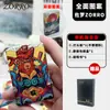 Doce Signos del Zodiaco Zorro Encendedor de Queroseno A Prueba de Viento Personalizado Creativo Anime Encendedor de Cobre Puro Regalo para Novio Venta al por Mayor