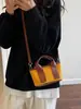 Envío Transfronterizo Moda Retro Tendencia Simple Casual Estilo Coreano Gran Capacidad Bolso de Hombro Cruzado Bolso de Mano para Mujeres