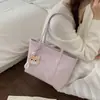Bolso Tote Simple de Primavera 2026 para Mujer, Bolso de Hombro Casual de Moda con Relieve, Elegante Bolso de Axila